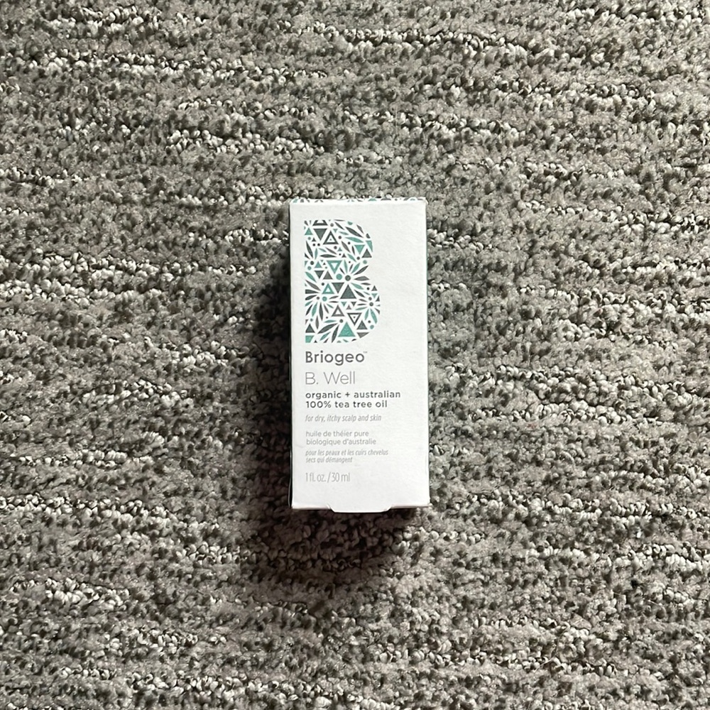 Organic tea tree oil
